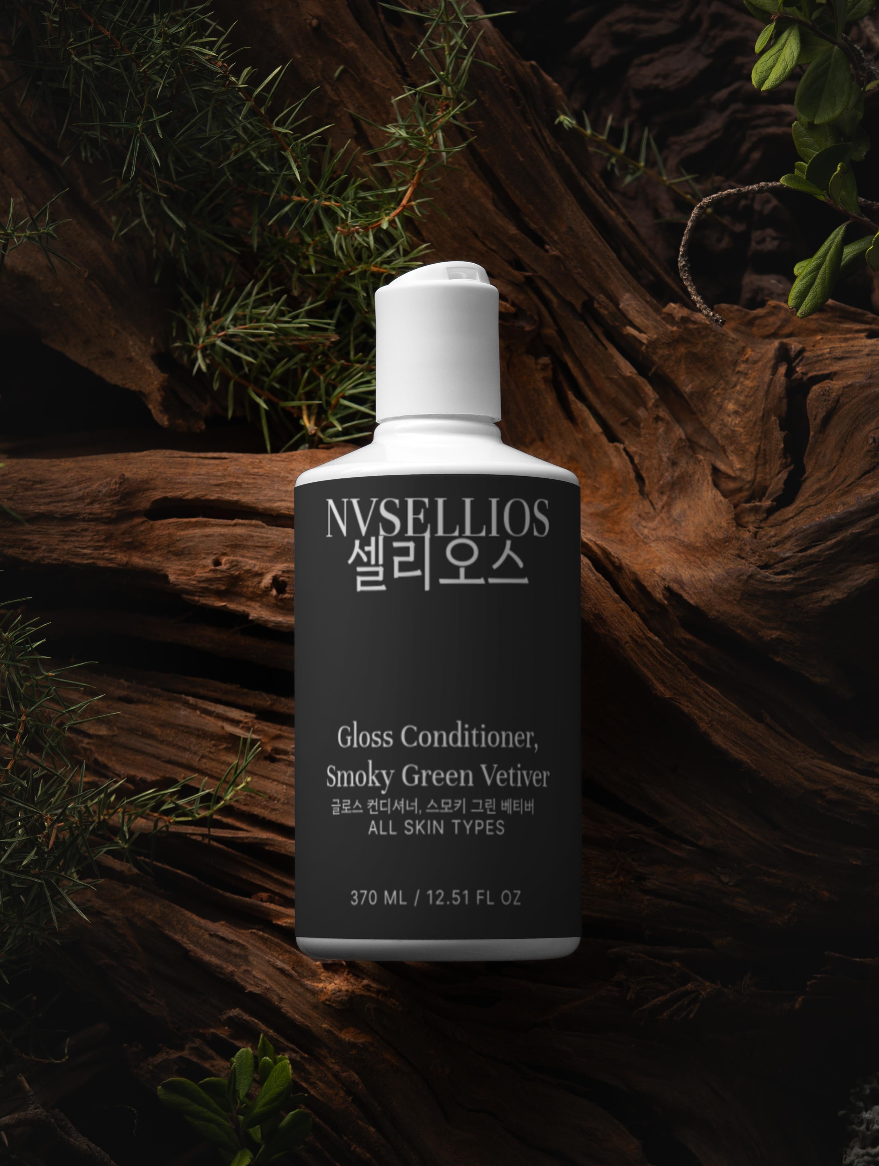 Gloss Conditioner, Smoky Green Vetiver